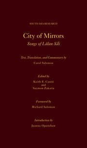 Cover for 

City of Mirrors






