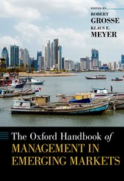 Cover for 

The Oxford Handbook of Management in Emerging Markets






