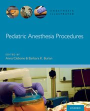 Cover for 

Pediatric Anesthesia Procedures






