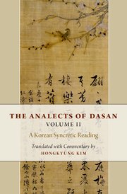 Cover for 

The Analects of Dasan, Volume II






