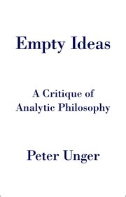 Cover for 

Empty Ideas






