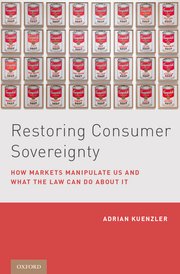 Cover for 

Restoring Consumer Sovereignty






