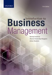 Cover for 

Introduction to Business Management






