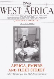 Cover for 

Africa, Empire and Fleet Street






