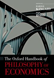 Cover for 

The Oxford Handbook of Philosophy of Economics






