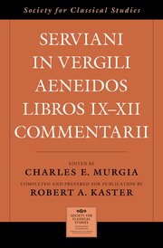 Cover for 

Serviani in Vergili Aeneidos libros IX-XII commentarii






