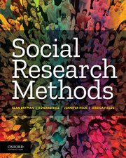 Cover for 

Social Research Methods






