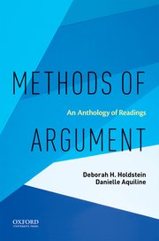 Cover for 

Methods of Argument






