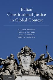 Cover for 

Italian Constitutional Justice in Global Context






