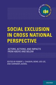 Cover for 

Social Exclusion in Cross-National Perspective






