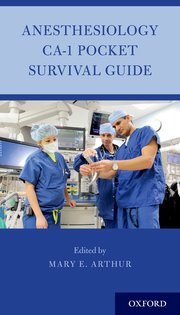 Cover for 

Anesthesiology CA-1 Pocket Survival Guide






