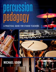 Cover for 

Percussion Pedagogy






