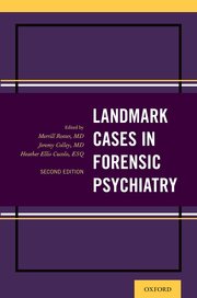 Cover for 

Landmark Cases in Forensic Psychiatry






