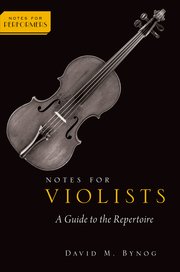 Cover for 

Notes for Violists






