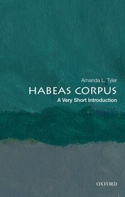 Cover for 

Habeas Corpus: A Very Short Introduction






