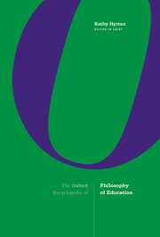 Cover for 

The Oxford Encyclopedia of Philosophy of Education






