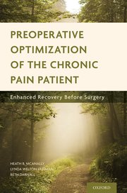 Cover for 

Preoperative Optimization of the Chronic Pain Patient






