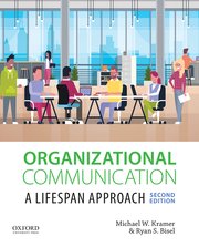 Cover for 

Organizational Communication






