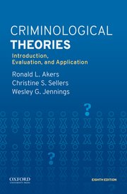 Cover for 

Criminological Theories






