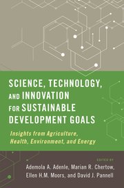 Cover for 

Science, Technology, and Innovation for Sustainable Development Goals






