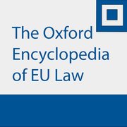 Cover for 

Oxford Encyclopedia of EU Law






