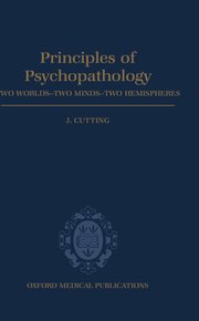 Cover for 

Principles of Psychopathology






