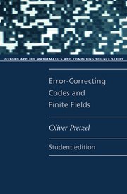 Cover for 

Error-Correcting Codes and Finite Fields







