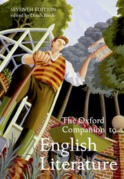 Cover for 

The Oxford Companion to English Literature






