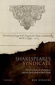 Cover for 

Shakespeares Syndicate







