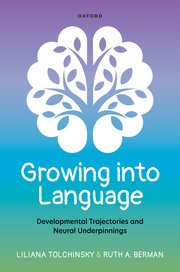 Cover for 

Growing into Language






