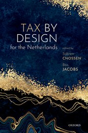 Cover for 

Tax by Design for the Netherlands






