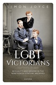 Cover for 

LGBT Victorians






