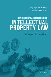 Cover for 

Developments and Directions in Intellectual Property Law






