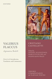 Cover for 

Valerius Flaccus: Argonautica, Book 8






