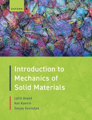 Cover for 

Introduction to Mechanics of Solid Materials







