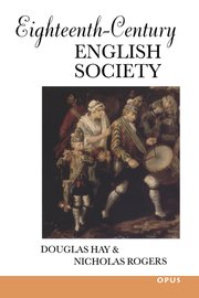 Cover for 

Eighteenth-Century English Society







