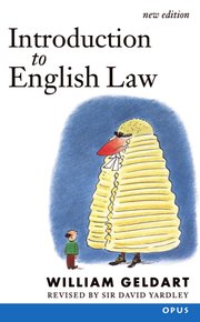 Cover for 

Introduction to English Law






