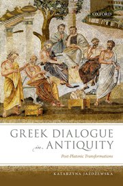 Cover for 

Greek Dialogue in Antiquity







