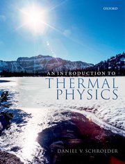 Cover for 

An Introduction to Thermal Physics






