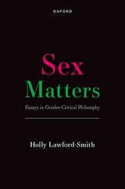 Cover for 

Sex Matters






