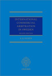 Cover for 

International Commercial Arbitration in Sweden







