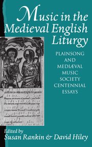 Cover for 

Music in the Medieval English Liturgy






