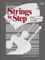 Cover for 

Strings in Step piano accompaniments Book 1






