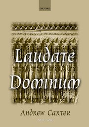 Cover for 

Laudate Dominum






