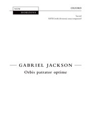 Cover for 

Orbis patrator optime






