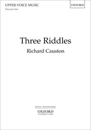 Cover for 

Three Riddles






