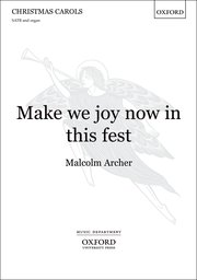 Cover for 

Make we joy now in this fest






