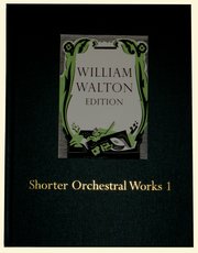 Cover for 

Shorter Orchestral Works I






