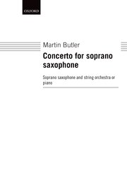 Cover for 

Concerto for soprano saxophone






