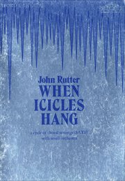Cover for 

When Icicles Hang






